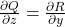 \frac{\partial Q}{\partial z}=\frac{\partial R}{\partial y}