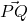 Rendered by QuickLaTeX.com \vec{PQ}