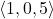 \langle 1,0,5 \rangle