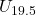  U_{19.5} 