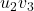 u_2 v_3