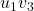 u_1 v_3