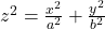 z^2 = \frac{x^2}{a^2}+\frac{y^2}{b^2}