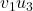v_1 u_3