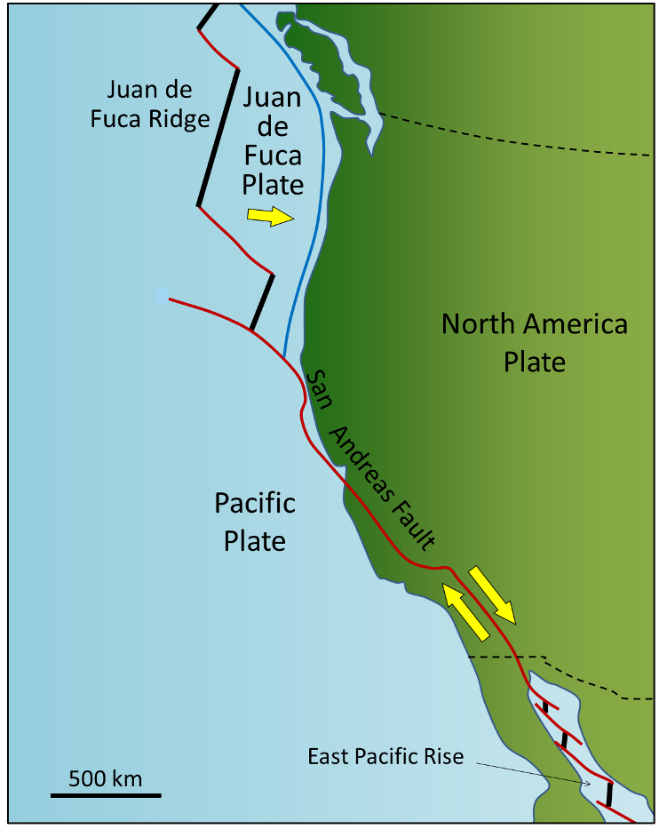 transform plate boundaries